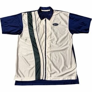 Nike Full Zip Basketball Warm Up Shirt ‎ Large Men's Vintage